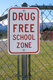 drug free school sign